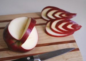 Карвинг из яблока: пошаговый способ приготовления