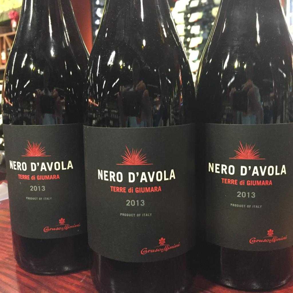 Вино Неро д'Авола (Сицилия, Италия)