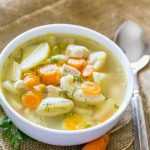 Суп с галушками: рецепт приготовления с фото