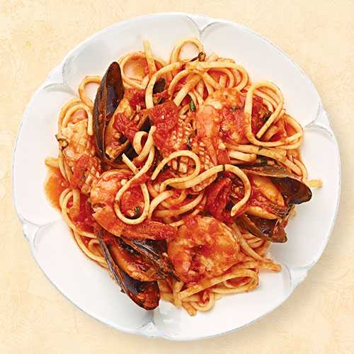 неклассический рецепт спагетти