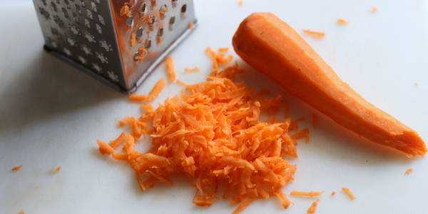 тертая морковь