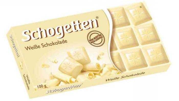 Немецкий белый шоколад