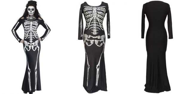 костюмы на Хеллоуин: скелет