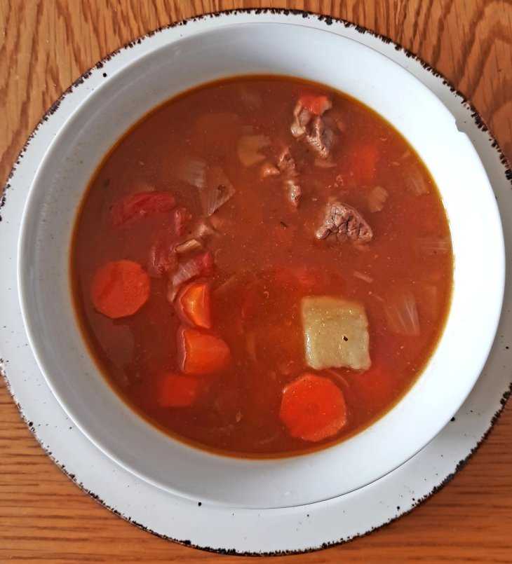 болгарский овощной суп с