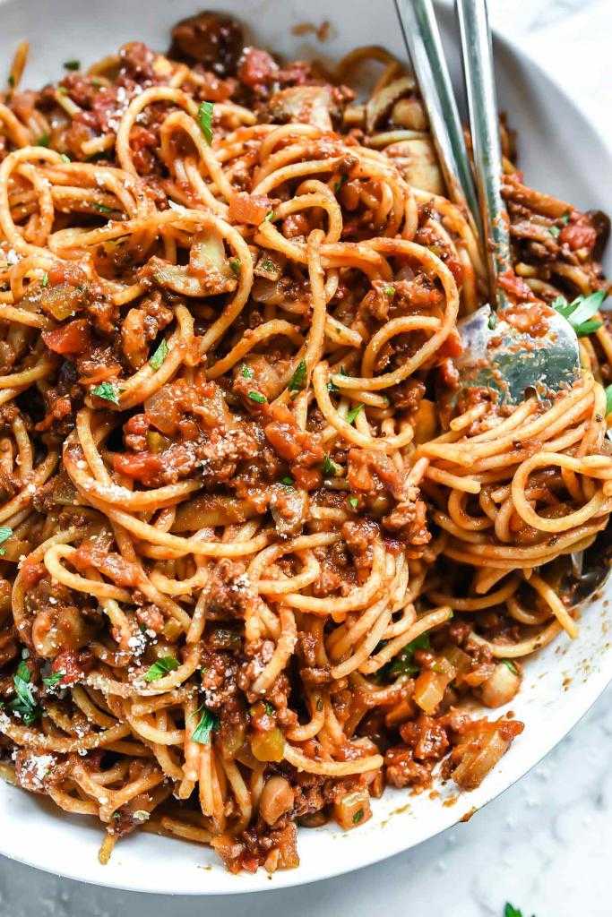 спагетти по флотски рецепт с фаршем пошаговый рецепт