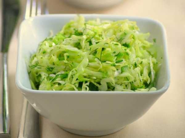 Легкие салаты из капусты простые рецепты