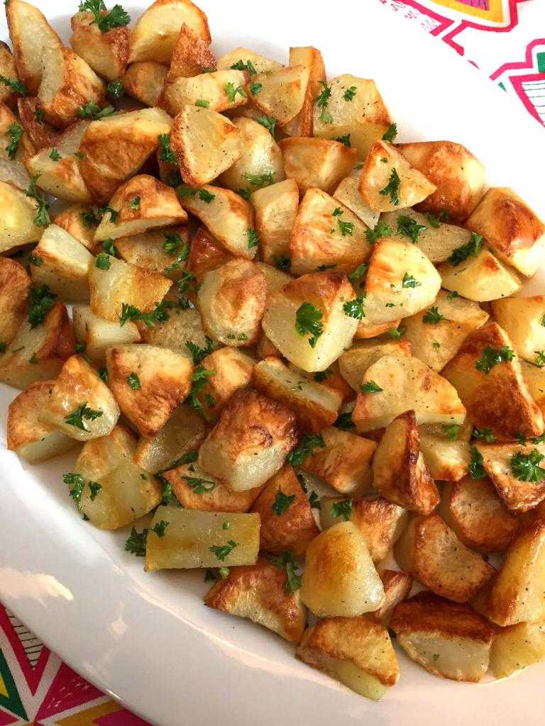 картофель с розмарином в духовке