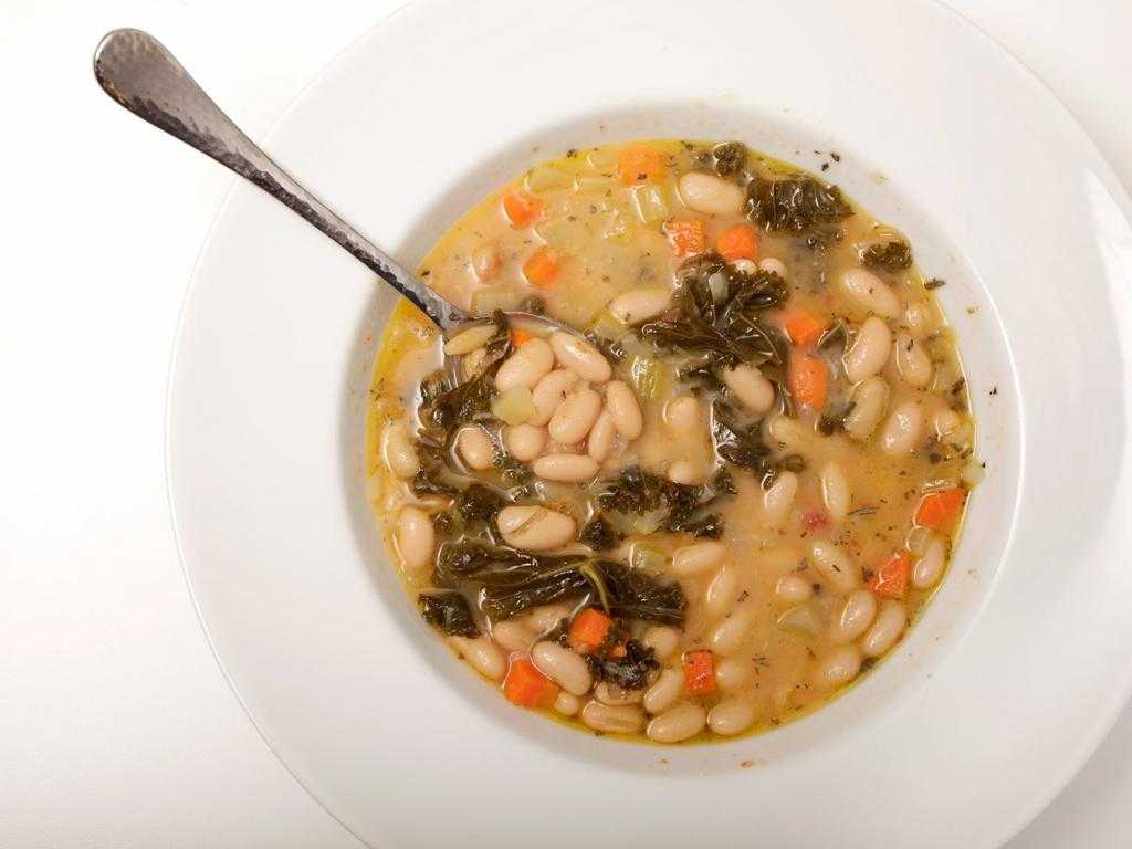 рецепт фасолевого супа без мяса