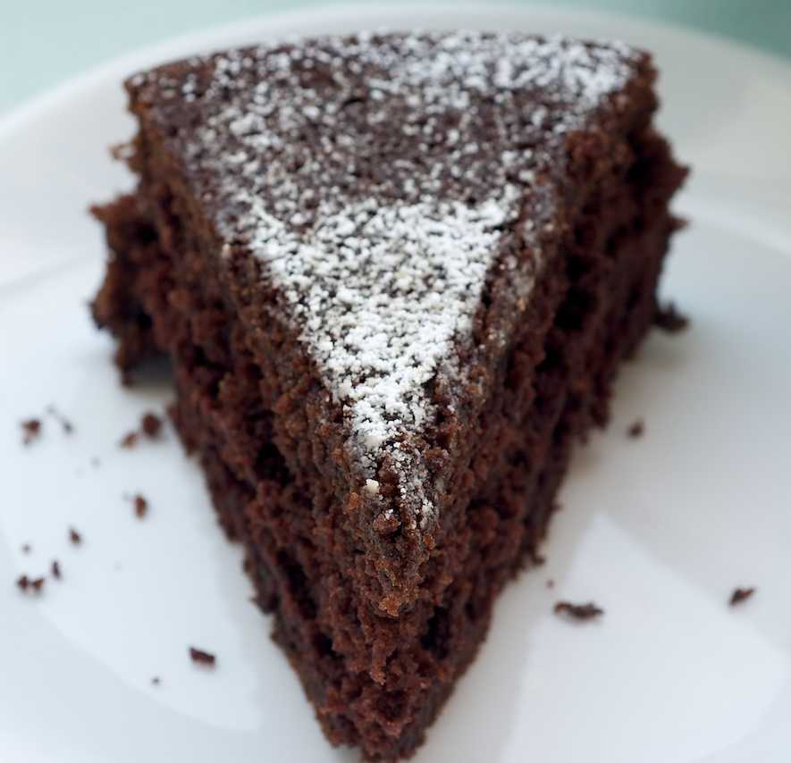 шоколадный пирог с какао в мультиварке
