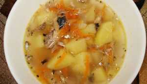 Вкусные рецепты рыбных супов из консервы с перловкой