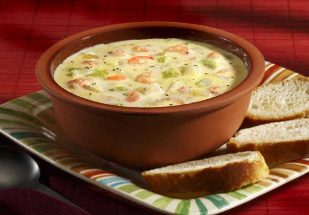 сырный суп с морепродуктами рецепт