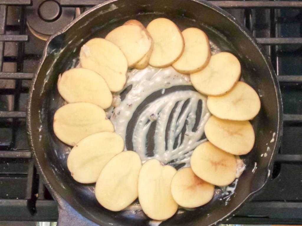 Метод выкладывания картофеля