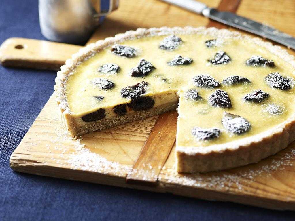 пирог с черносливом и грецкими орехами рецепт