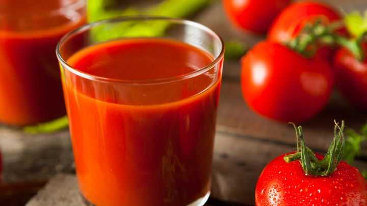 Сколько калорий в томатном соке?
