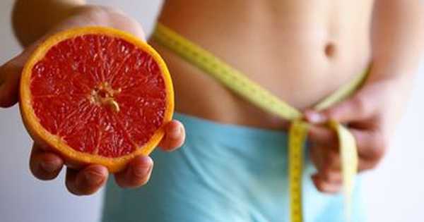 Сколько калорий в 1 грейпфруте