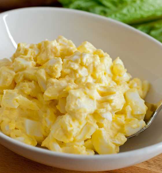 яичный салат рецепт американский состав