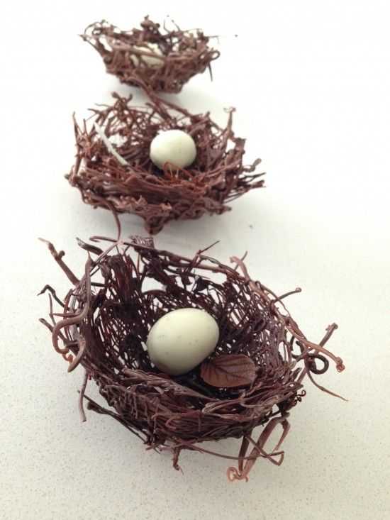 шоколадное гнездо