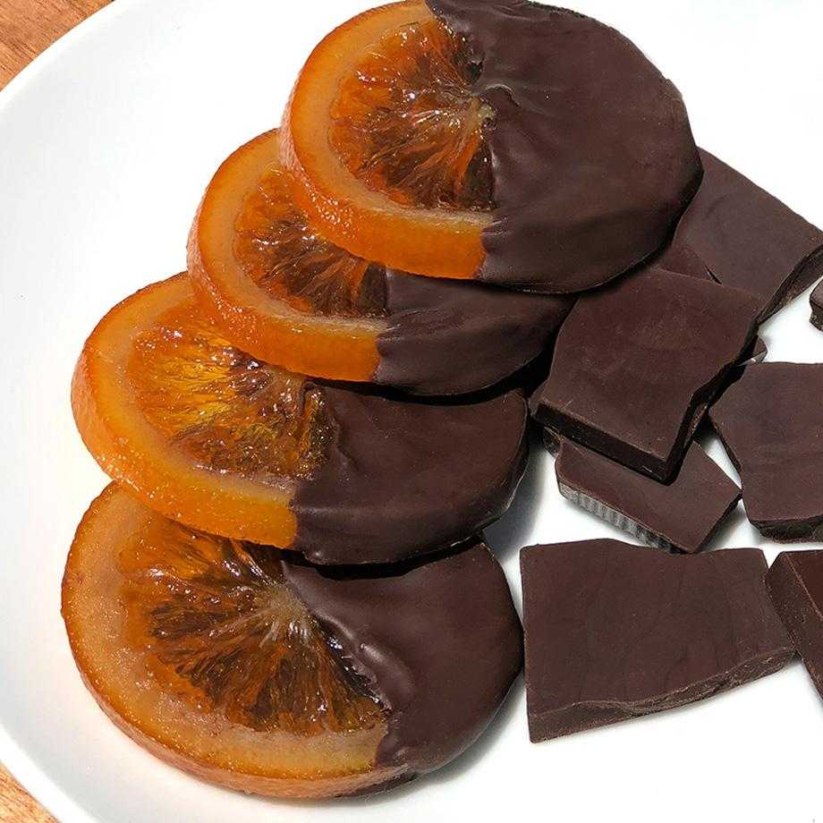С шоколадом апельсины