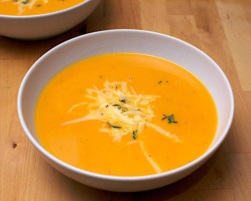 Сырно-тыквенный суп