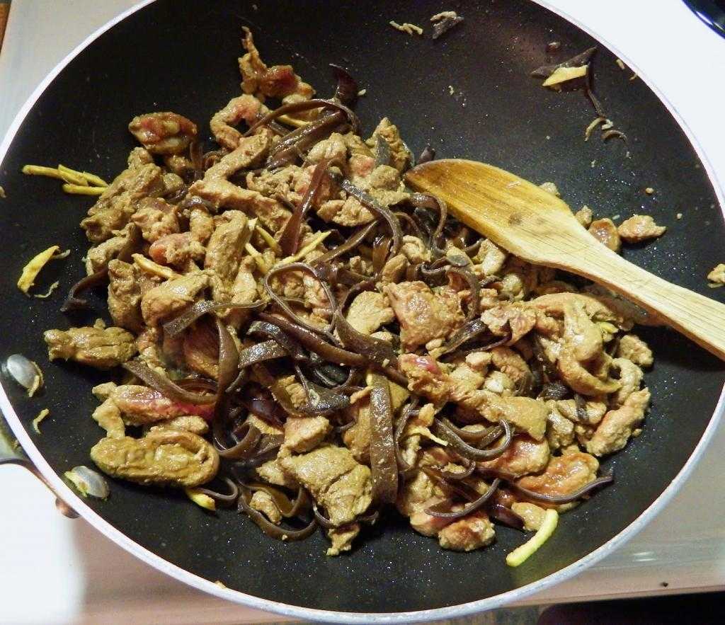 древесные грибы по корейски рецепт с фото