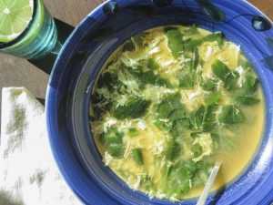 Куриный суп со шпинатом: рецепты приготовления