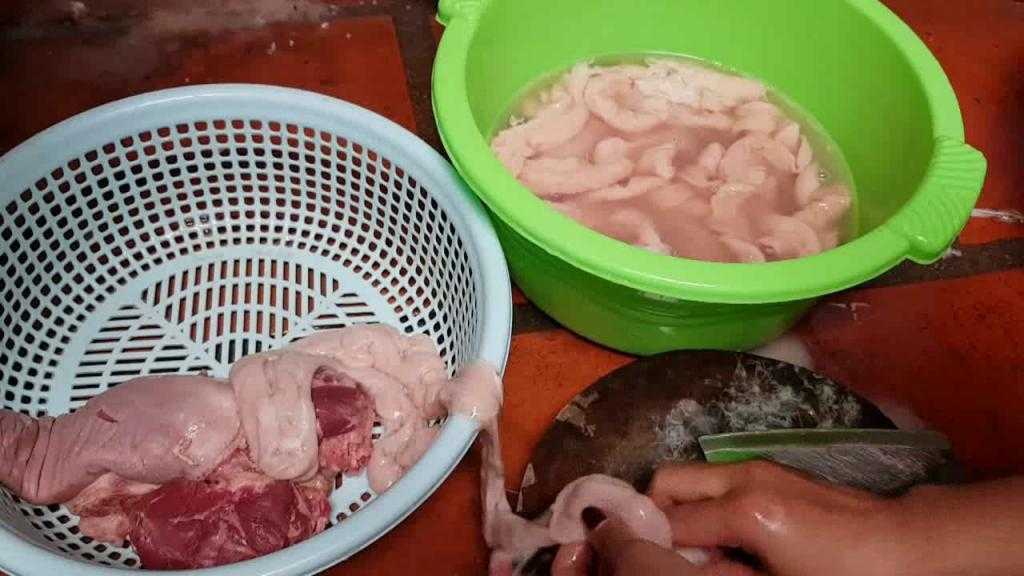 Как почистить свиной желудок в домашних условиях