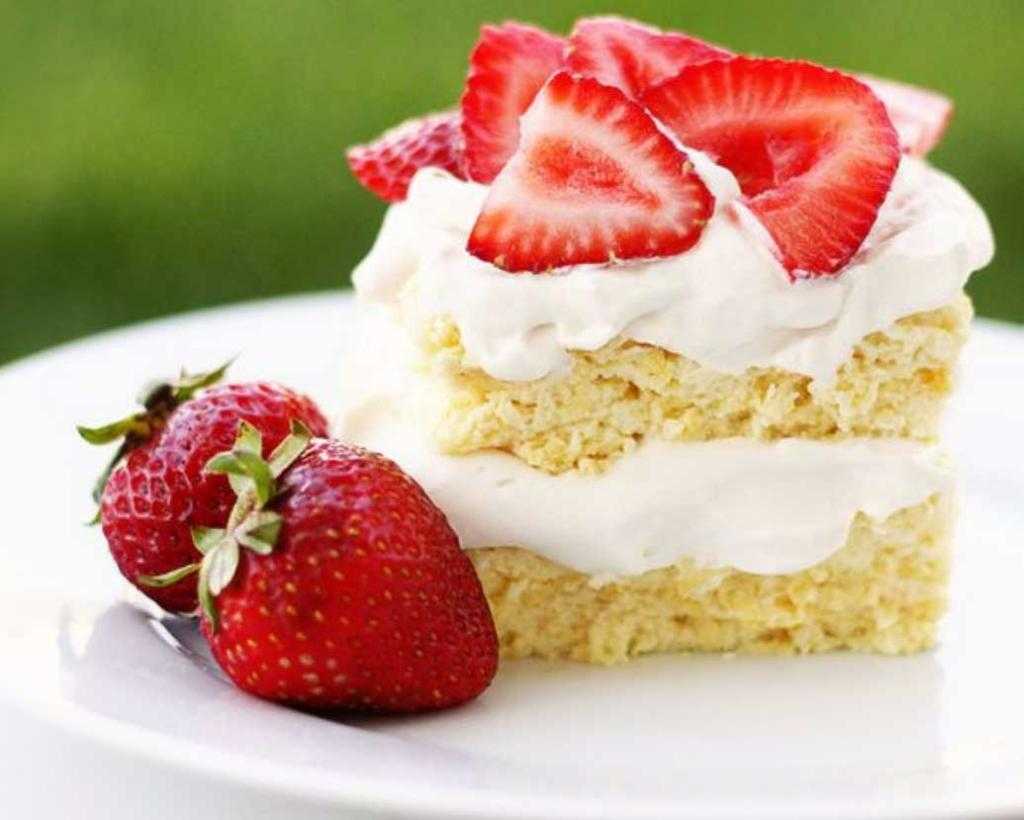 бисквитный торт со сливками рецепт