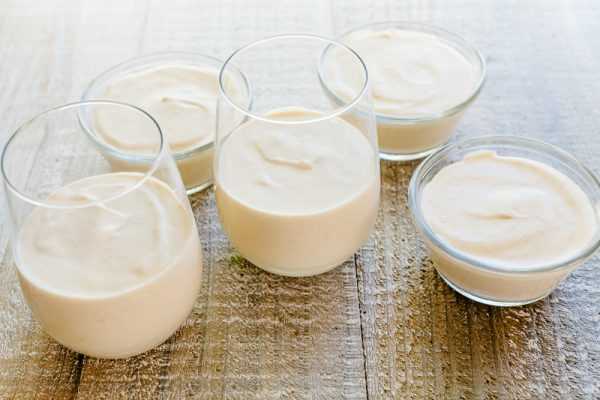 Рецепт молочного мусса