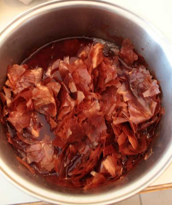 свинина в луковой шелухе рецепт