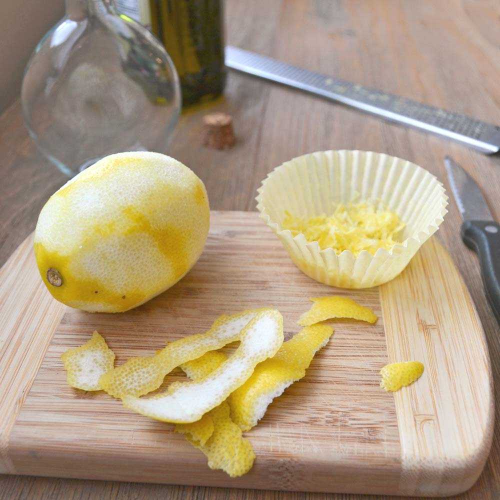 цедра лимонная для десерта
