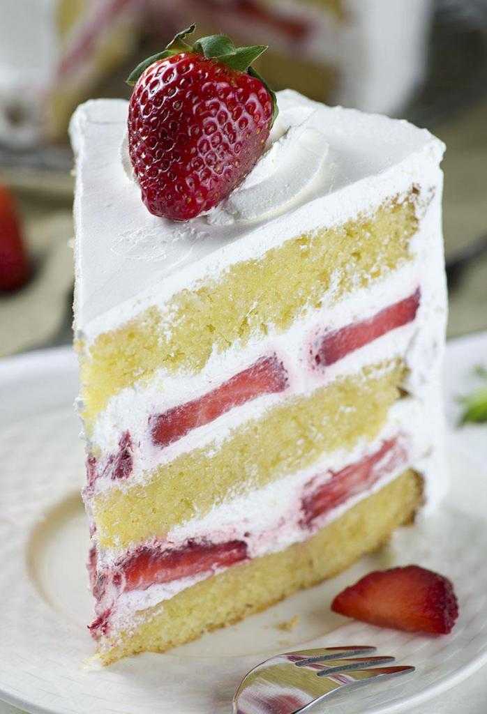 Бисквитный торт сливки маскарпоне