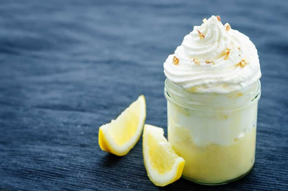лимонный десерт снежная королева