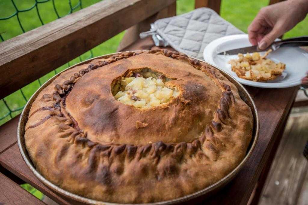 Татарский пирог зур-бэлиш