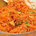 Простой рецепт лаваша с корейской морковью