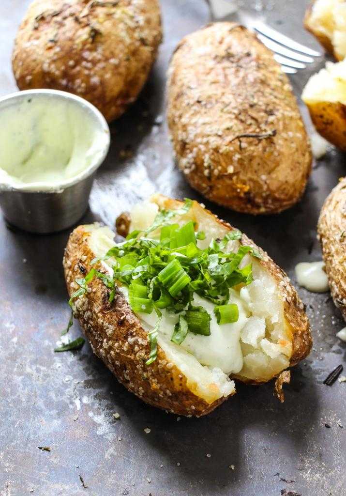 картошка со сметаной