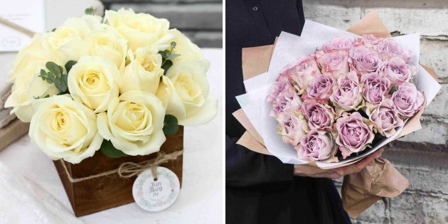Что подарить девушке на 14 февраля: цветы с доставкой