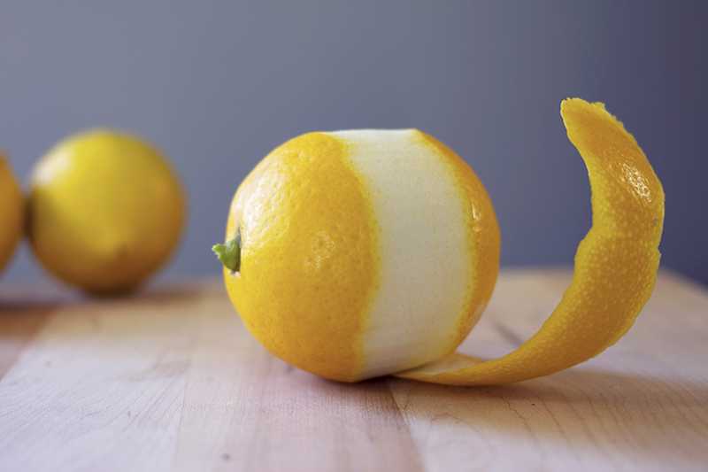 Кожура лимонов