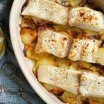 Филе трески с картошкой в духовке: рецепт приготовления с фото