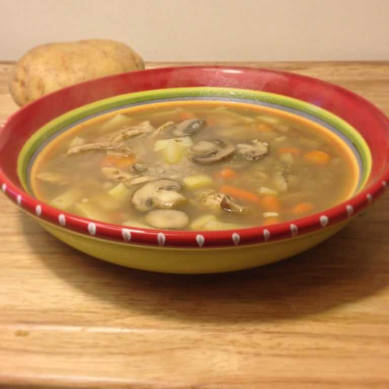 суп с гречкой и грибами рецепт