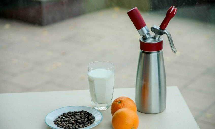 Апельсиновый раф-кофе; ингредиенты