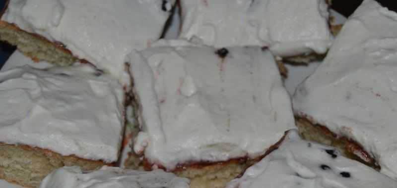 Сибирский пирог с молотой черемухой