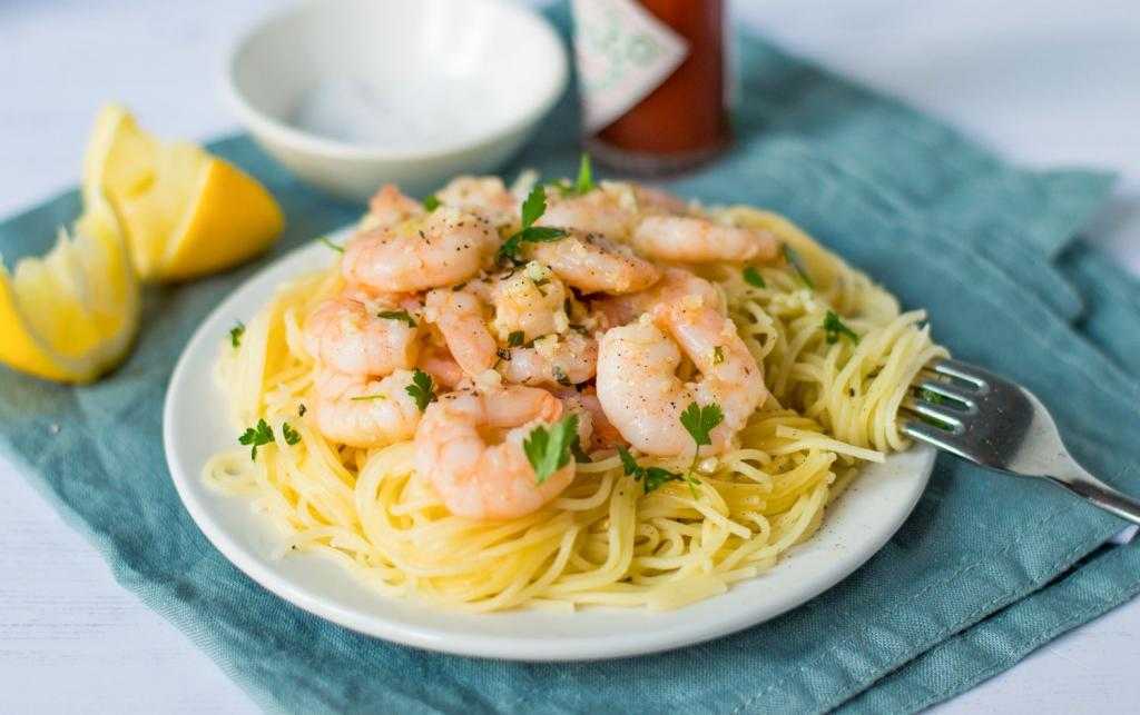 Креветочный соус для спагетти