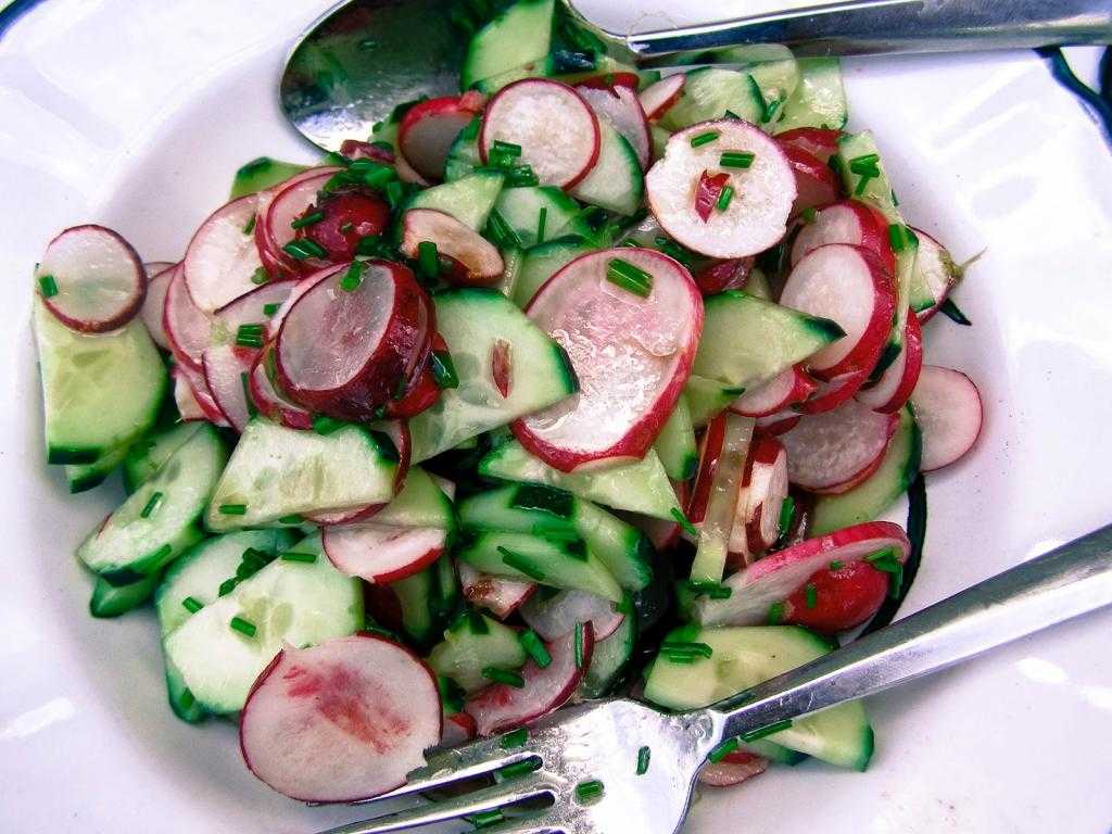 рецепт диетического овощного салата