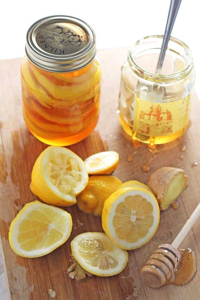 лимонно-имбирная настойка на водке