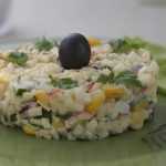 10 интересных салатов с рисом