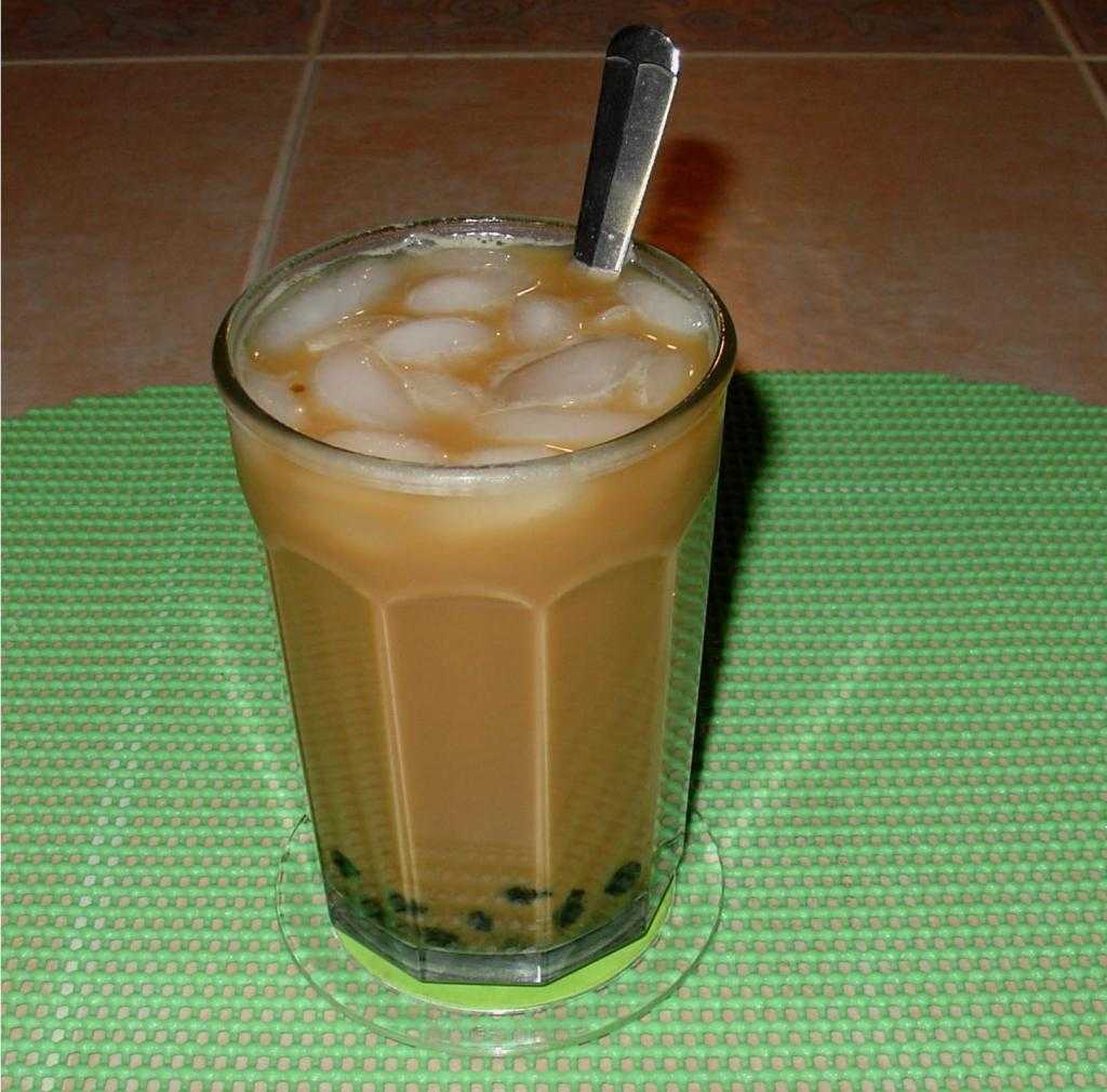 айс кофе по вьетнамски с тапиокой