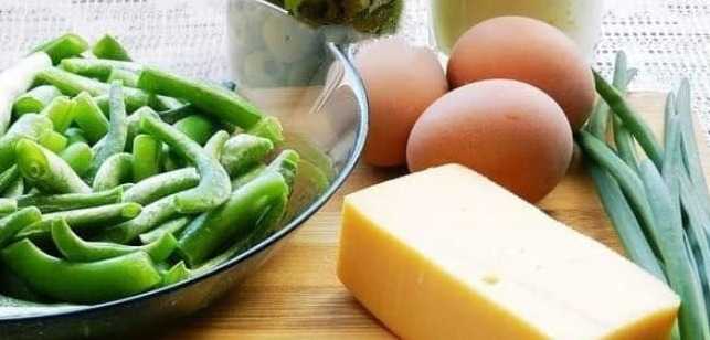 салат из стручковой фасоли и яйца рецепт