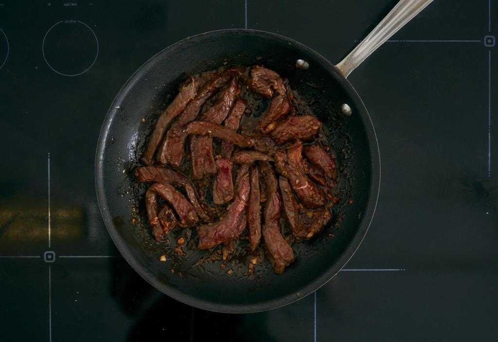 куриное мясо в соевом соусе на сковороде