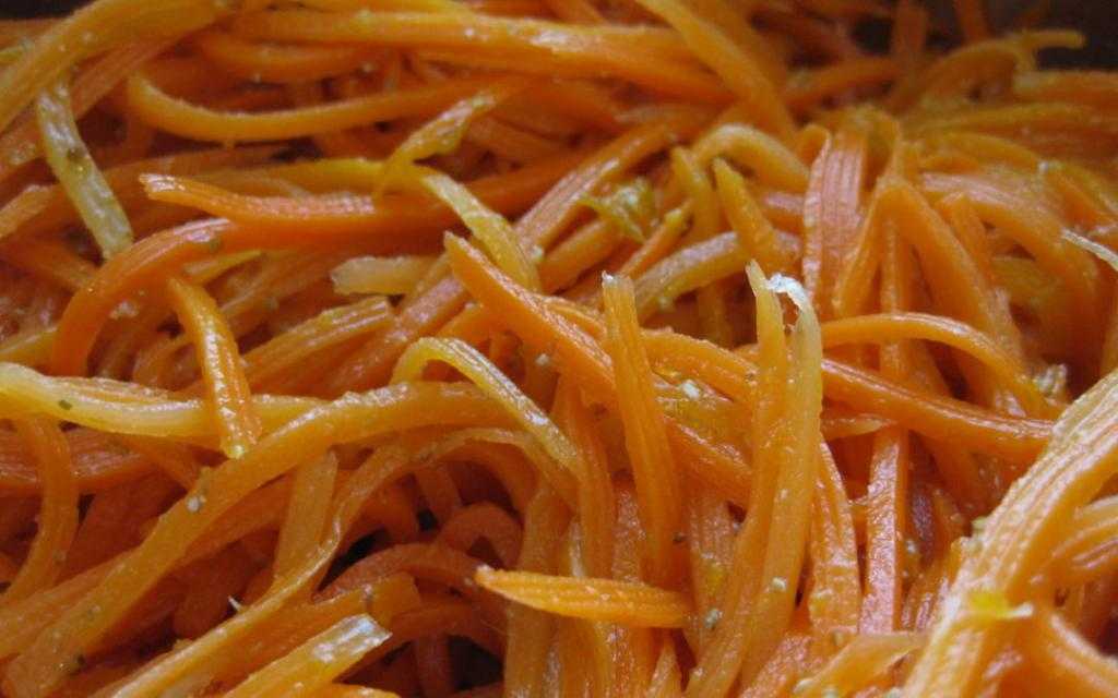 Корейская морковь.