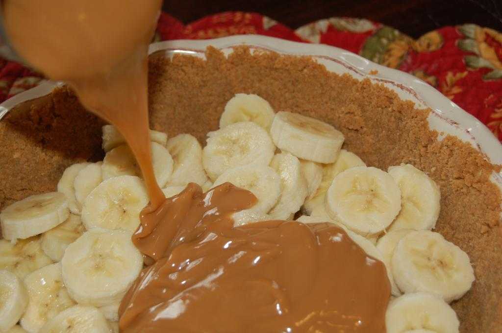 десерт с бананом